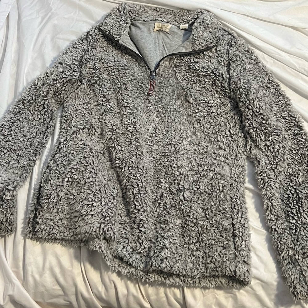 Weatherproof quarters zip slightly worn